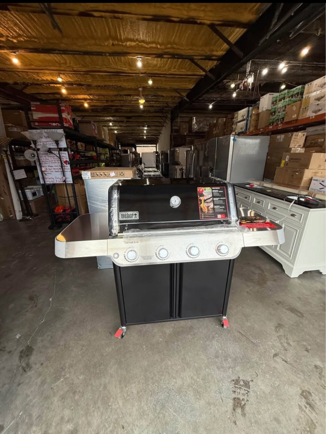 Weber
Genesis E-415 4-Burner Liquid Propane Gas Grill in Black