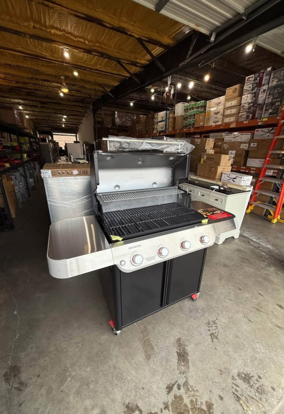 Weber
Genesis E-415 4-Burner Liquid Propane Gas Grill in Black
