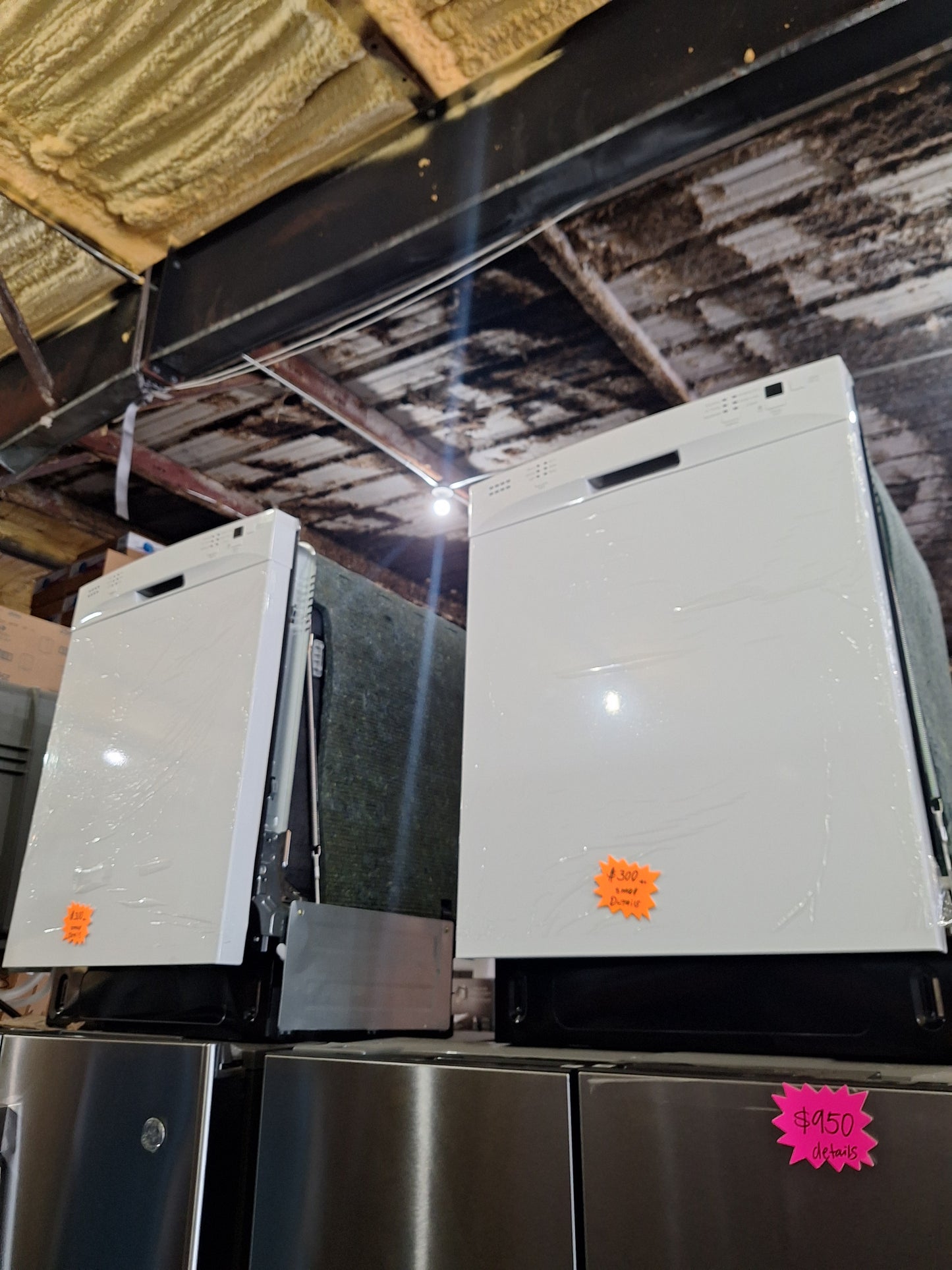 Seasons white dishwasher