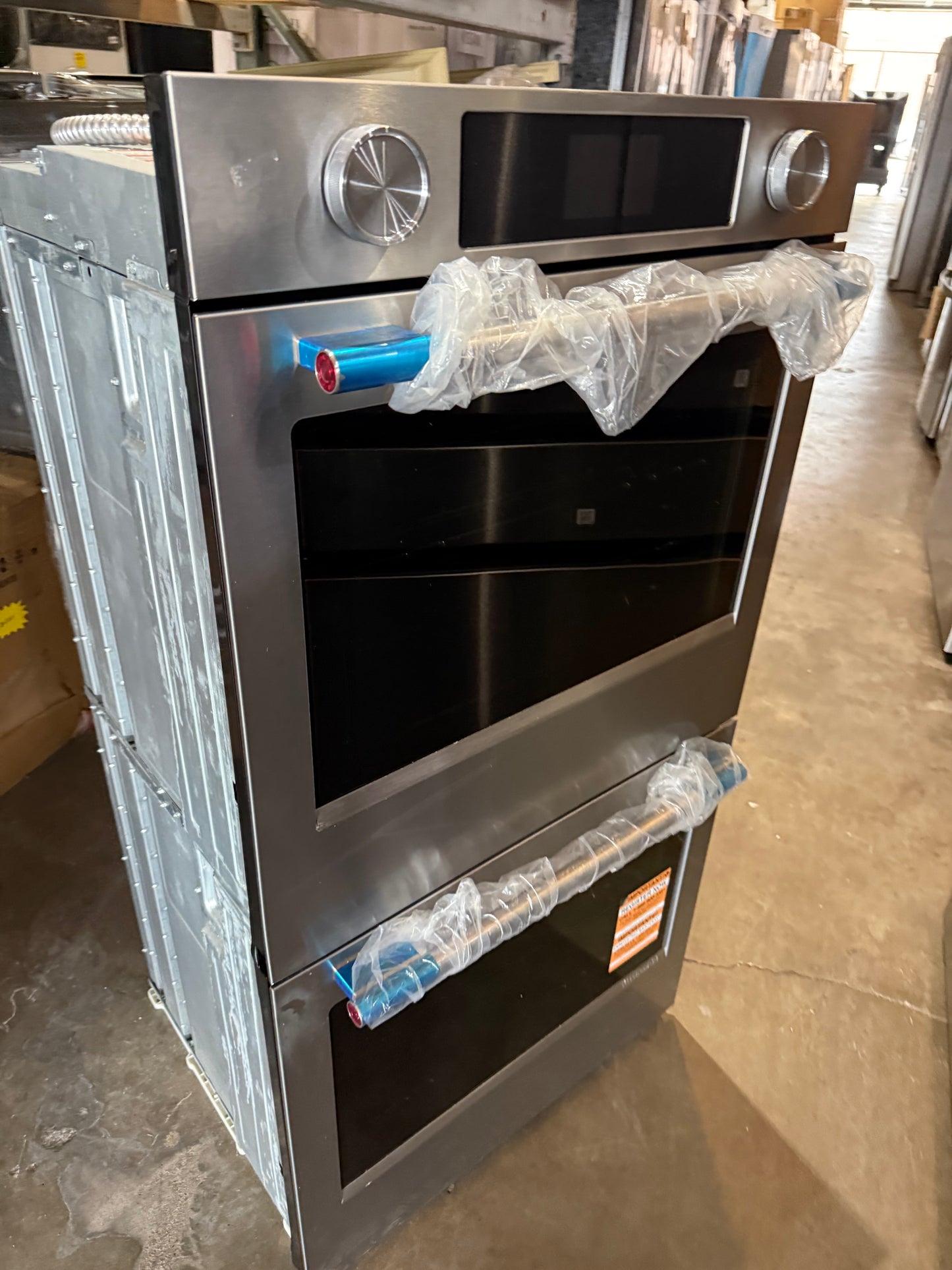 Shop KitchenAid
27 in. Double Electric Wall Oven with True Convection Self-Cleaning in PrintShield Stainless