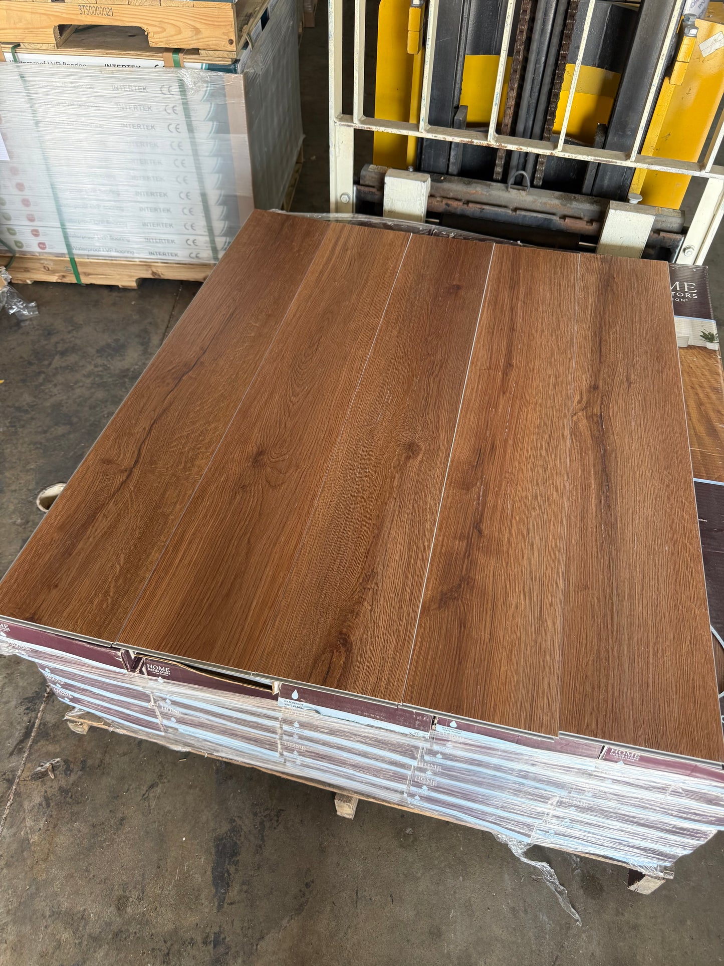 Home Decorators Collection
Chestnut Street Oak 12 MIL x 7 in. W x 42 in. L Waterproof Click Lock Lux