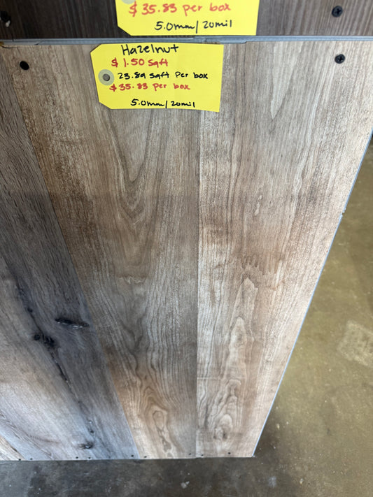 Hazelnut Vynil flooring waterproof ( 23.89)
