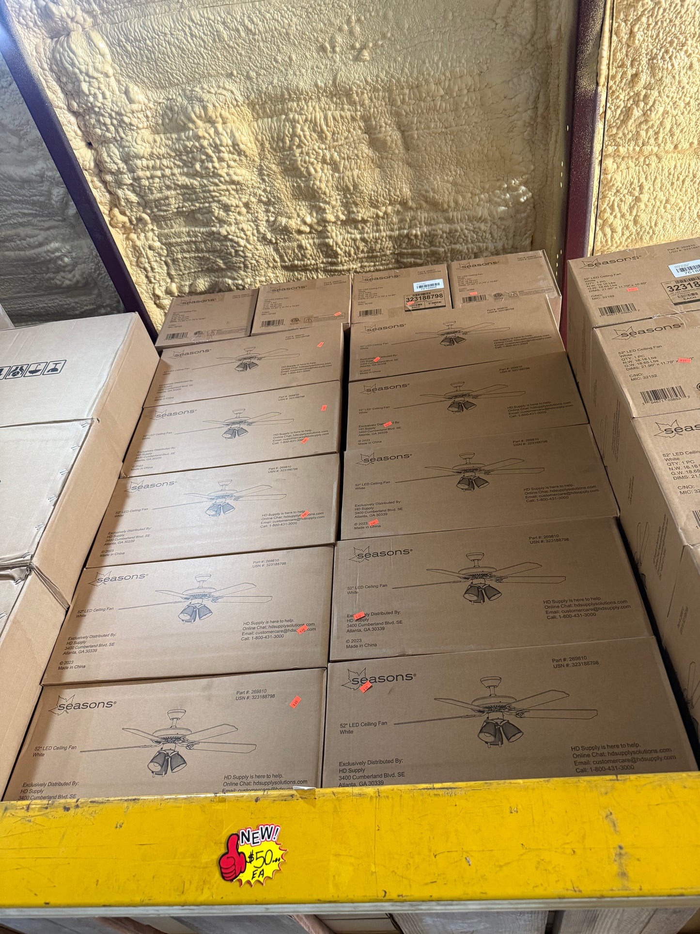 Seasons 52" LED Ceiling Fan
White