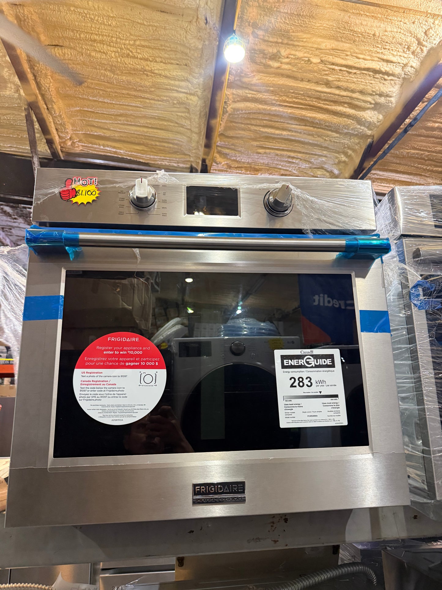 Shop Frigidaire
Professional 30 in. Single Electric Wall Oven with True Convection and Air Fry in Stainless Steel