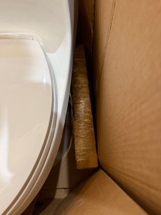 KOHLER San Souci White Compact elongated Chair height 12-in Rough-In WaterSense 1.28 GPF 1-piece Toilet