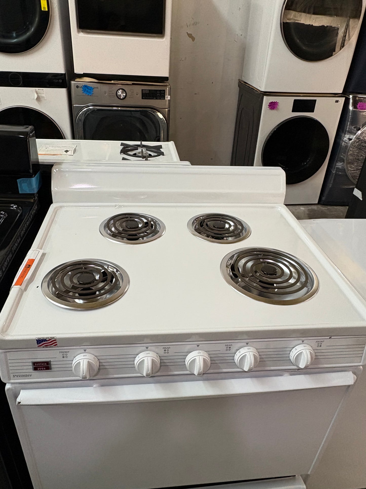 Mora 30in refrigerator & premier 30in stove