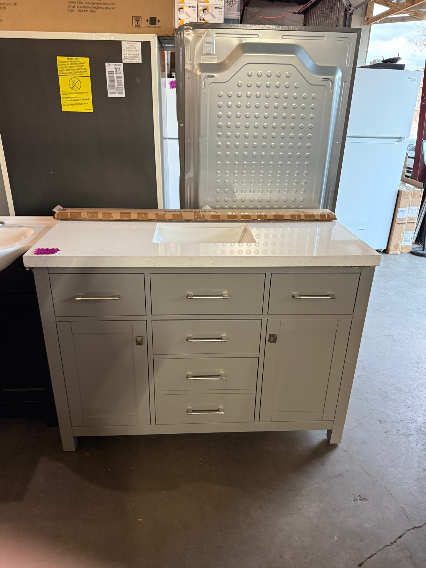 bathroom cabinet 48x22