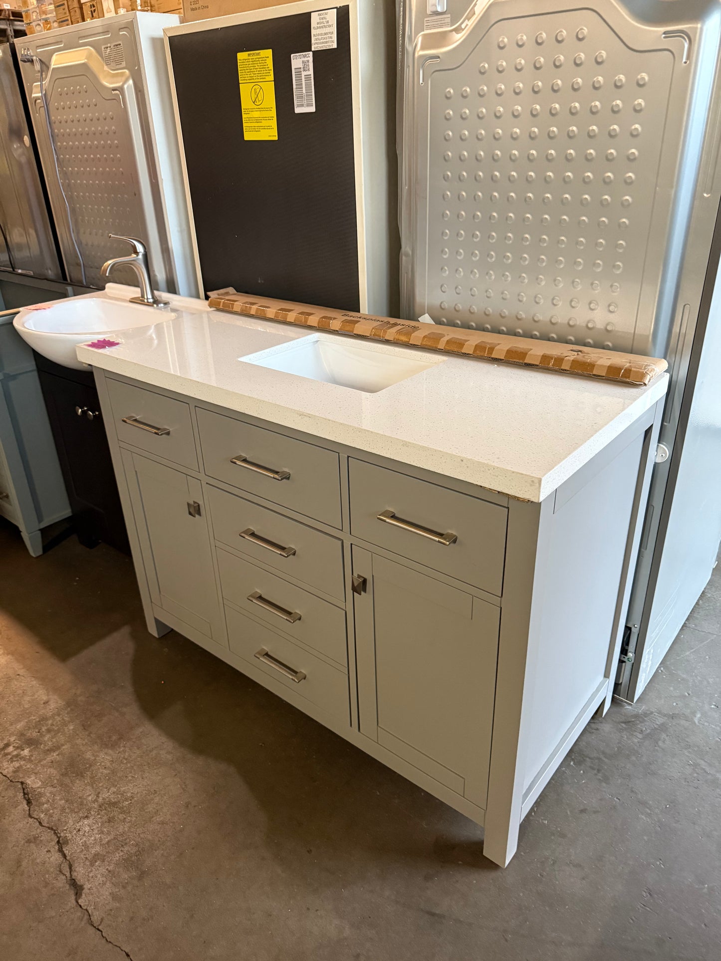 bathroom cabinet 48x22
