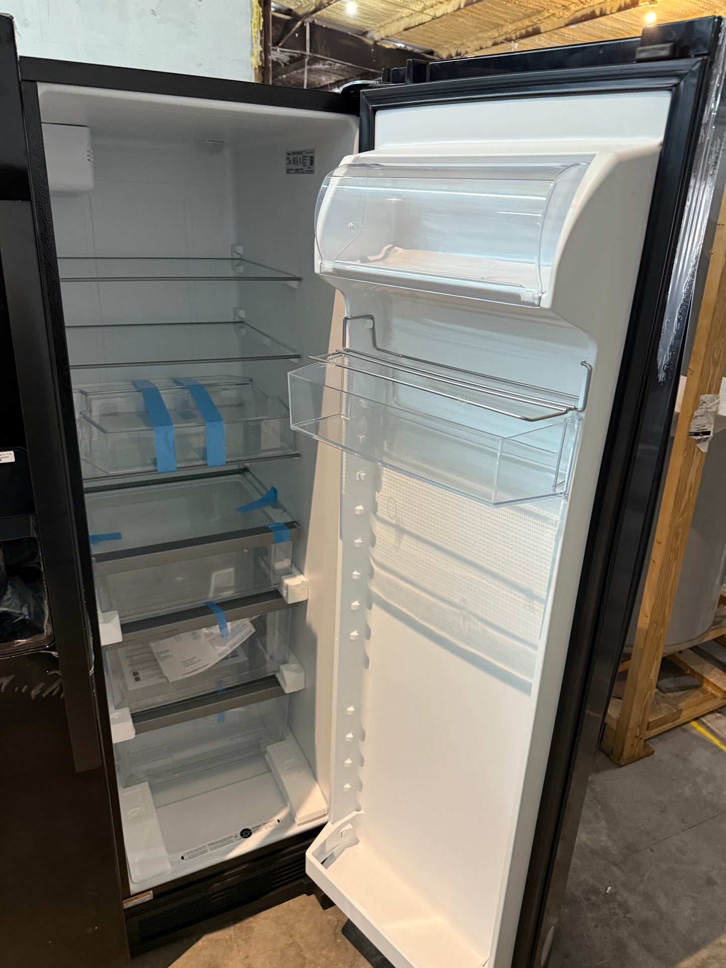 Whirlpool In-Door Can Caddy 21.4-cu ft Side-by-Side Refrigerator with Ice Maker, Water and Ice Dispe