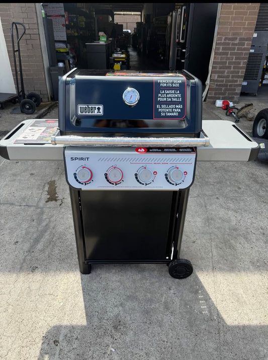 Weber
Spirit SB-E-425 4-Burner Liquid Propane Gas Grill in Black with Sear Zone and Weber Works Comp