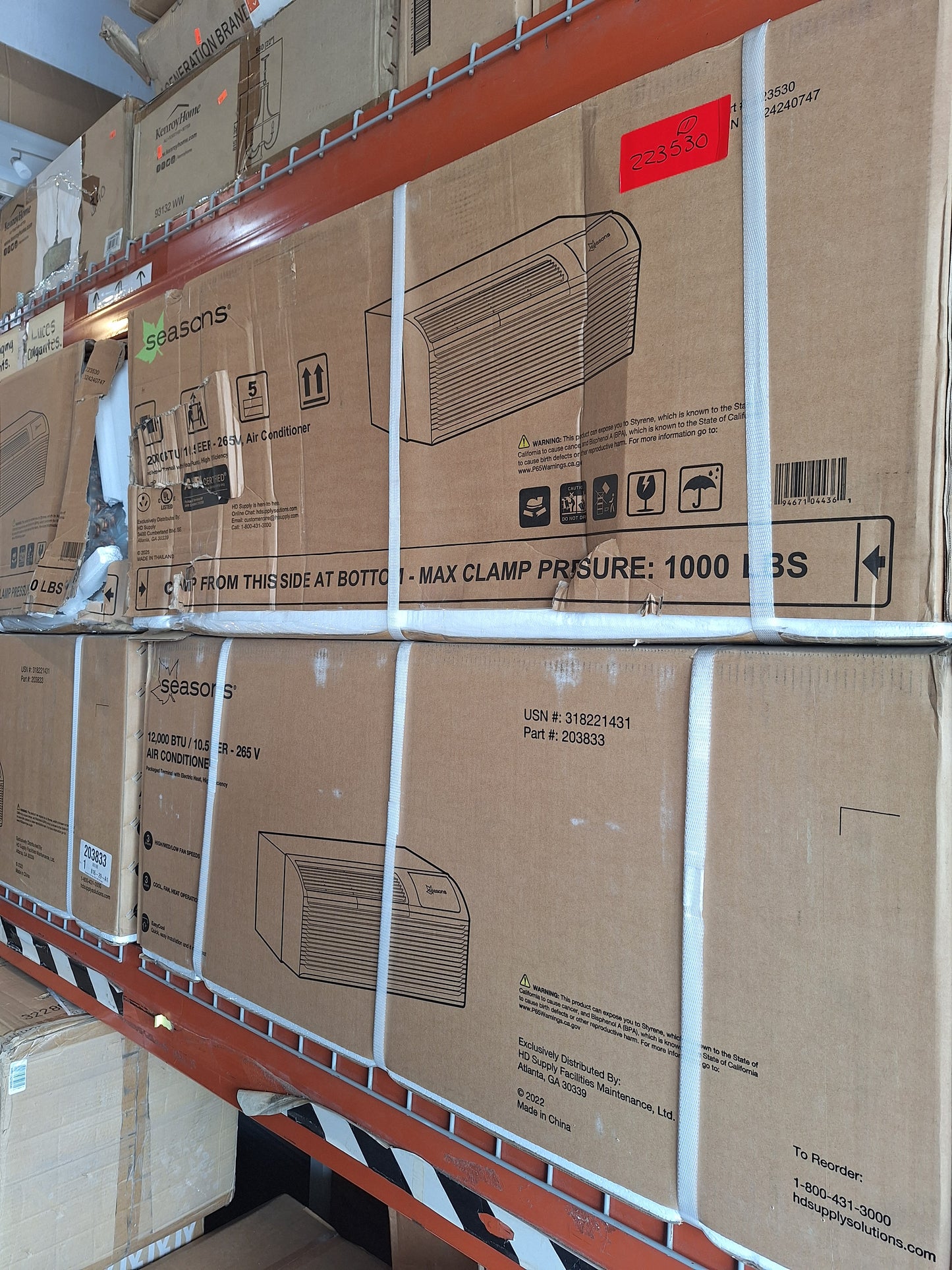 Seasons 12,000btu PTAC