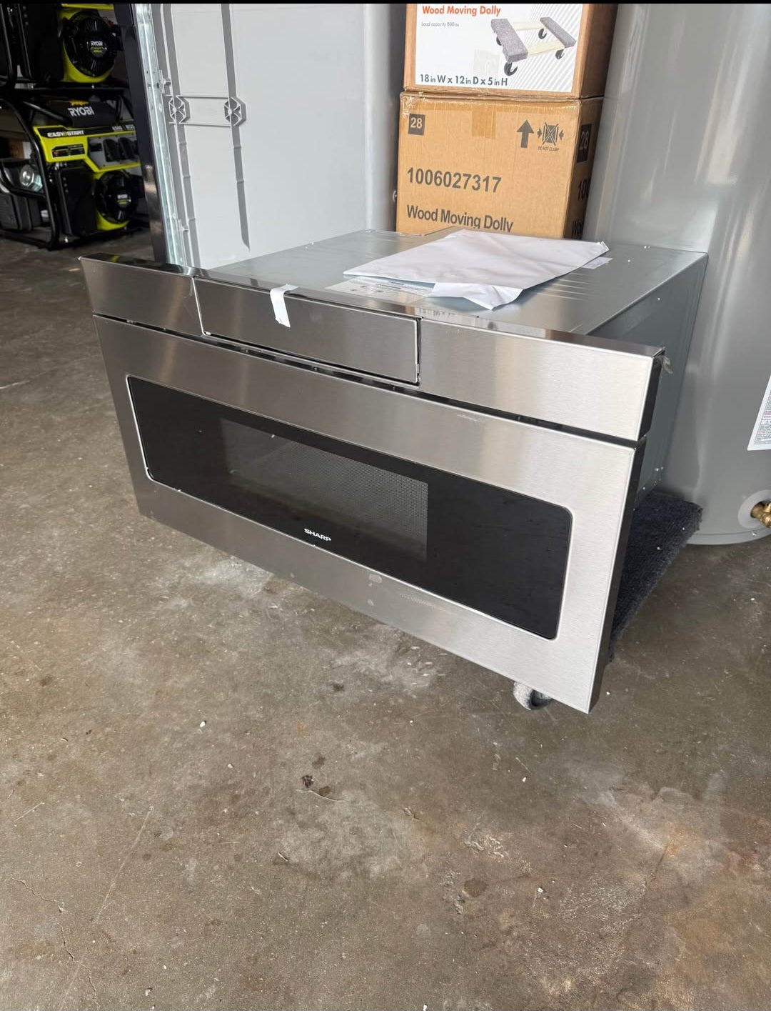Sharp
30 in. 1.2 cu. ft. Built-In Microwave Drawer with Concealed Controls and Sensor Cooking in Rea